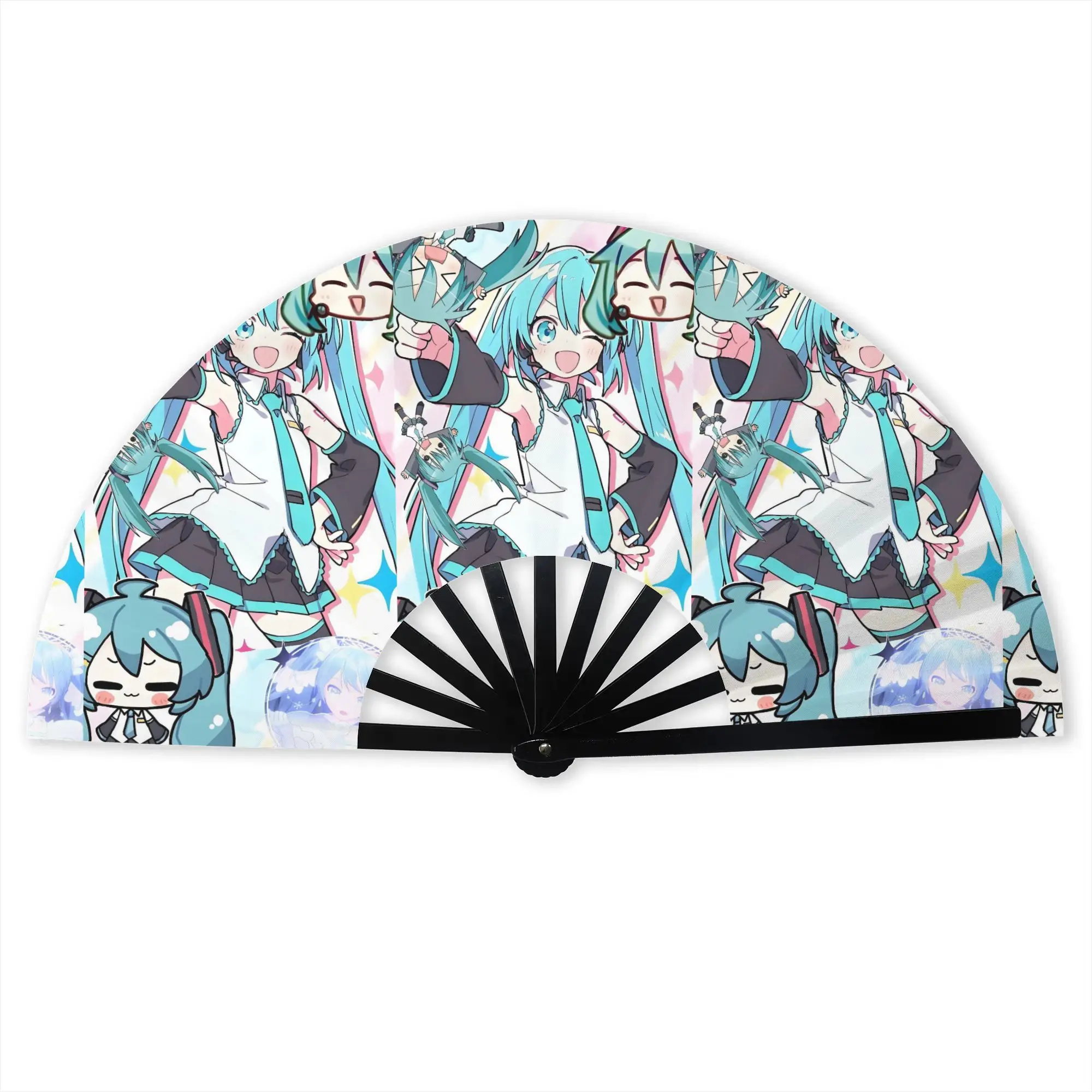 ventilador-portatil-de-bolso-hatsune-miku-ventilador-dobravel-de-poliester-para-camping-anime-e-danca-chinesa-leve-e-refrescante