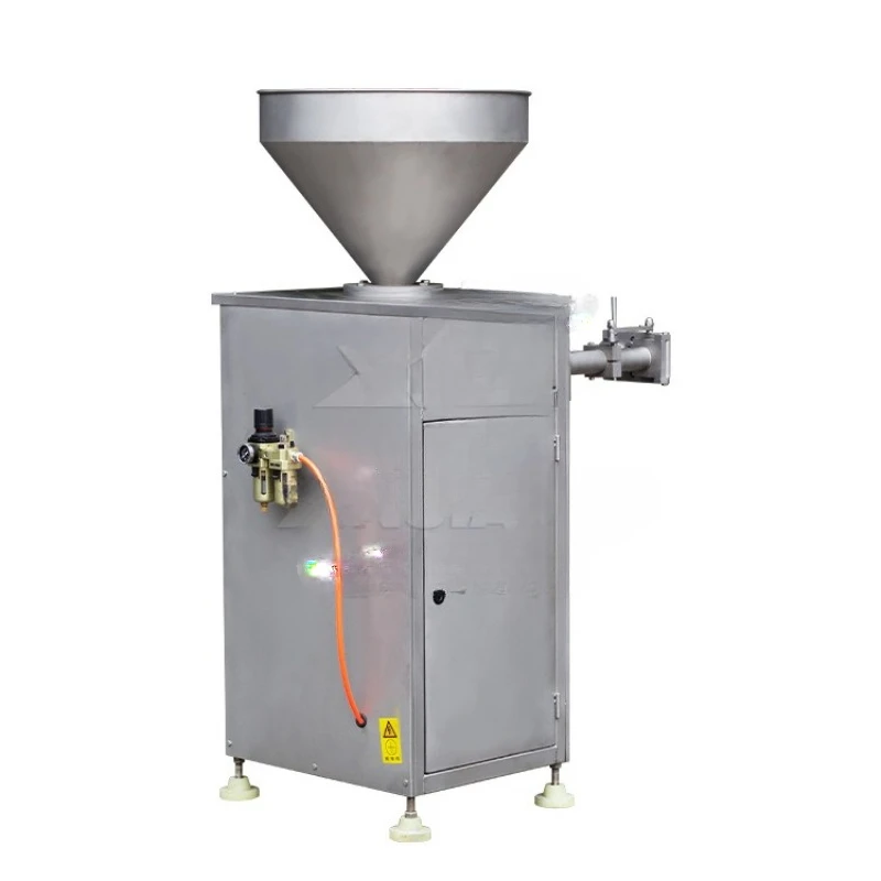 Large sausage filling machine, electric sausage filling ham sausage machine, automatic pneumatic kink enema machine for