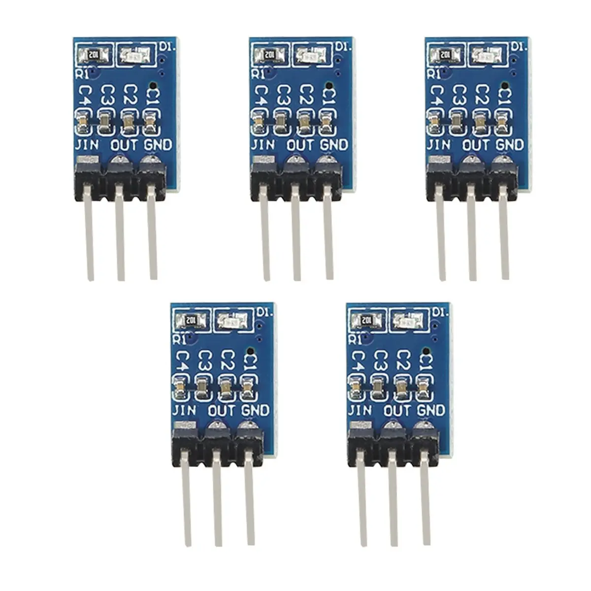 L77A -3.3 DC Voltage Regulator Power Supply Module 4.75V-12V to 3.3V 800mA (Pack of 5)