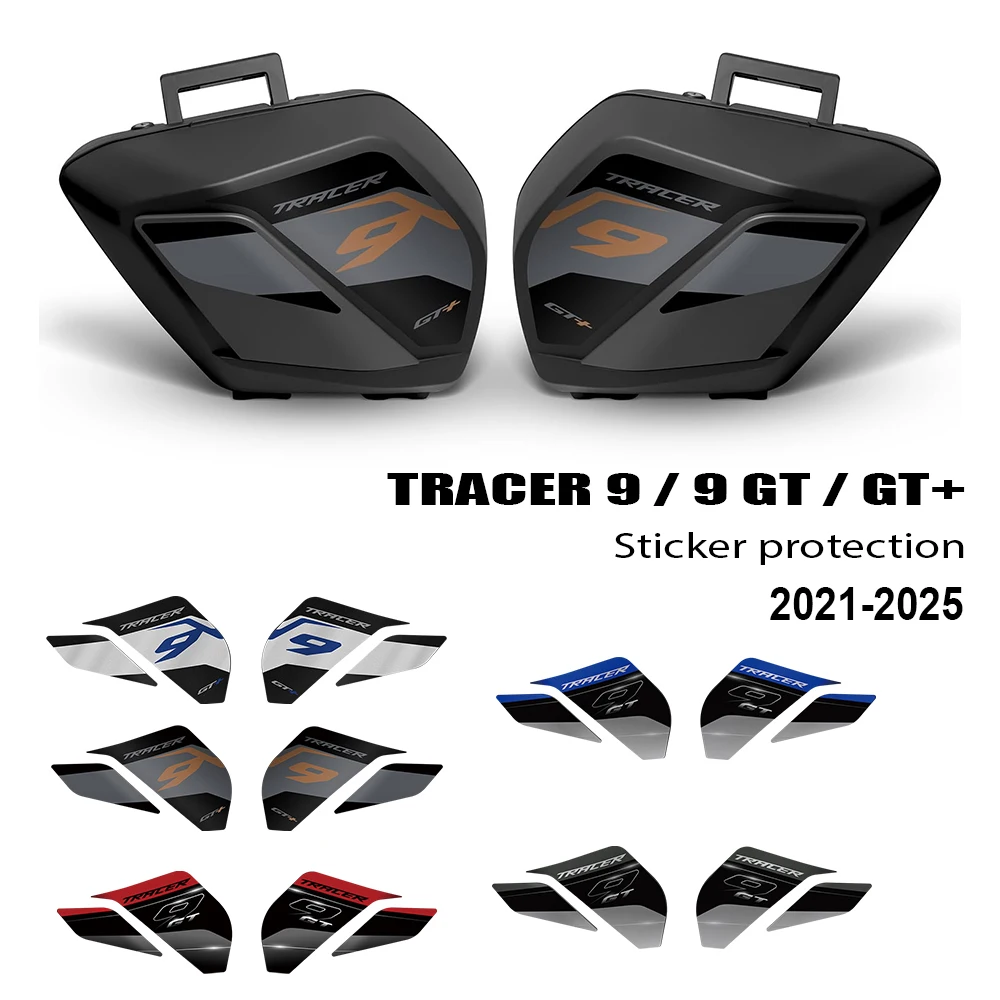 Suitcase Stickers Motorcycle Sticker Protection Kit Decals Suitcase for Tracer 9 GT / + 2021 2022 2023 2024