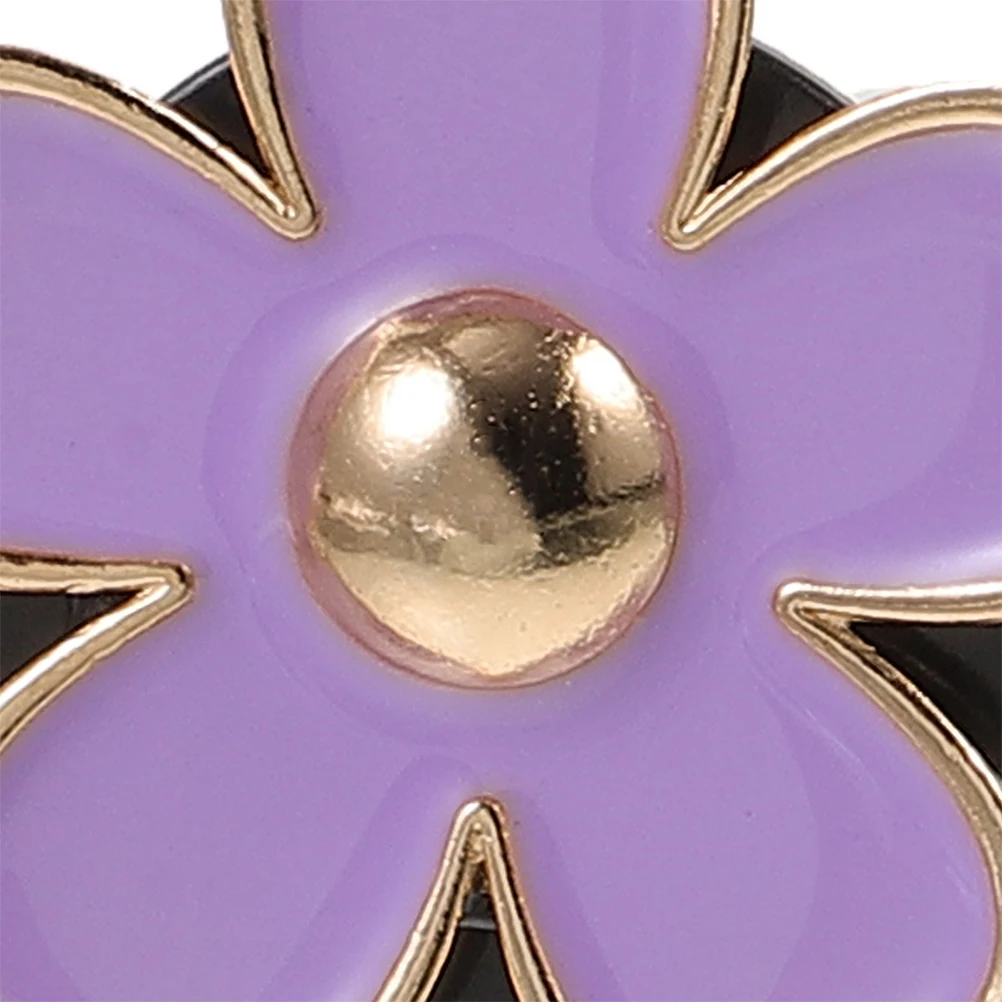 

8pcs Perfume Decoration Zinc Alloy Flower Air Freshener Clips for Vent Car Accessories Cute Car Diffuser Vent Clip