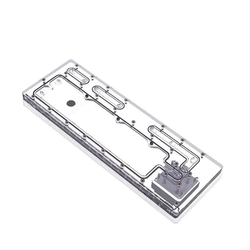 BYKSKI Acrylic Tank use for COUGAR Panzer-G Computer Case / Combo DDC Pump Cool Water Channel Solution RGV-CG-PR-G-P