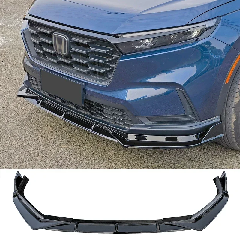 New! Front Skirts for Honda CR-V Splitter 2023 Bumper Spoiler Carbon Surface Car Body Kit Transform the Style Accessories