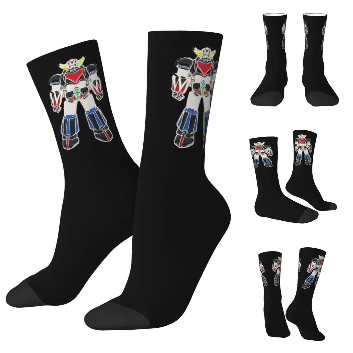 

Goldorak UFO Robot Men and Women printing Socks,Leisure Applicable throughout the year Dressing Gift