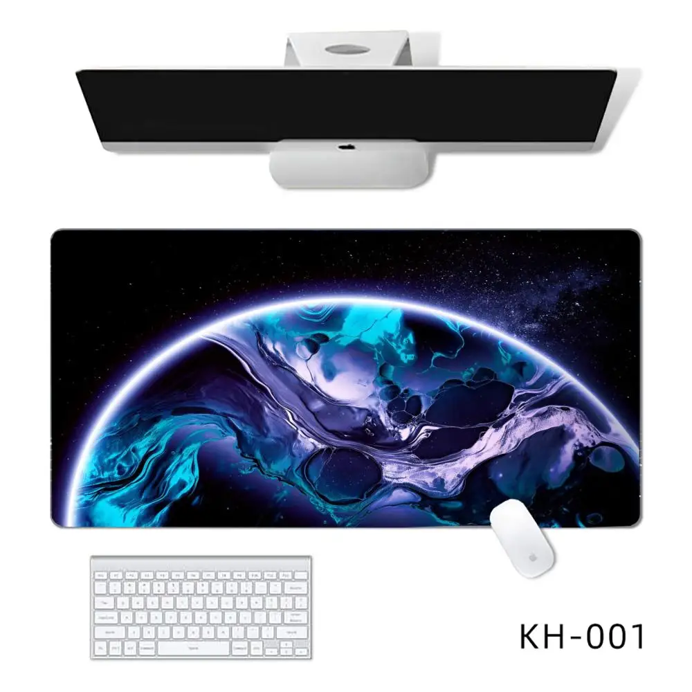 The most beautiful earth Mouse Pad Mouse Pads For Desk, Gaming Mouse Pad,  with Stitched Edges and Non-Slip Rubber Base