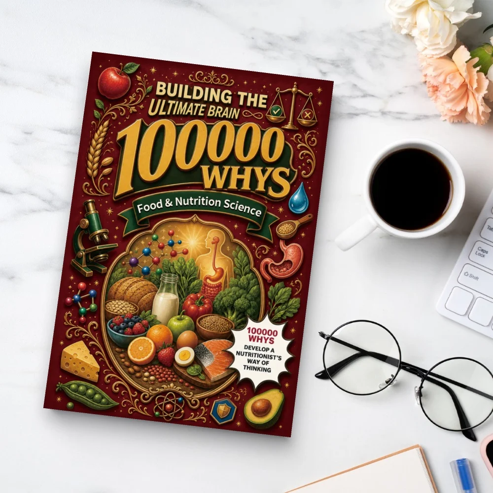 100000 Whys Food & Nutrition Science, Teen Guide to Healthy Eating, Nutrition, Food Choices and Healthy Growth