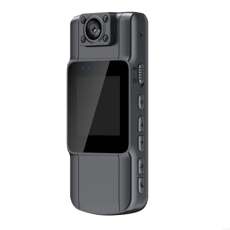 2025 New High-defination 1080P Wearable Camera 1000mAh Battery Back Clip Video Camcorders