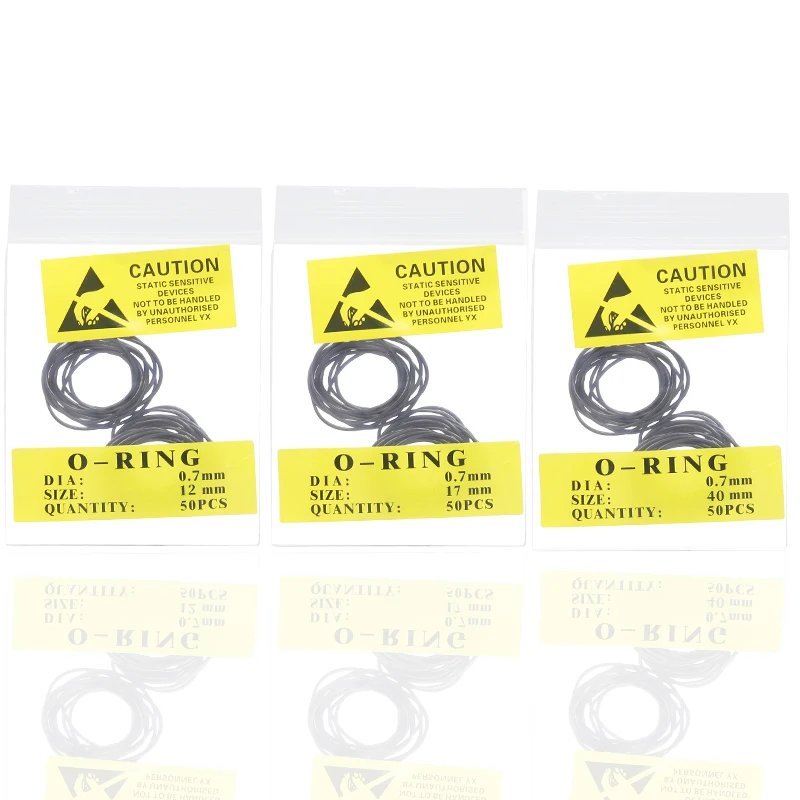 O-Ring Watch Back Gasket Waterproof Rubber Seal Washer watch waterproof ring 0.5mm 0.6mm 0.7mm 0.8mm 0.9mm