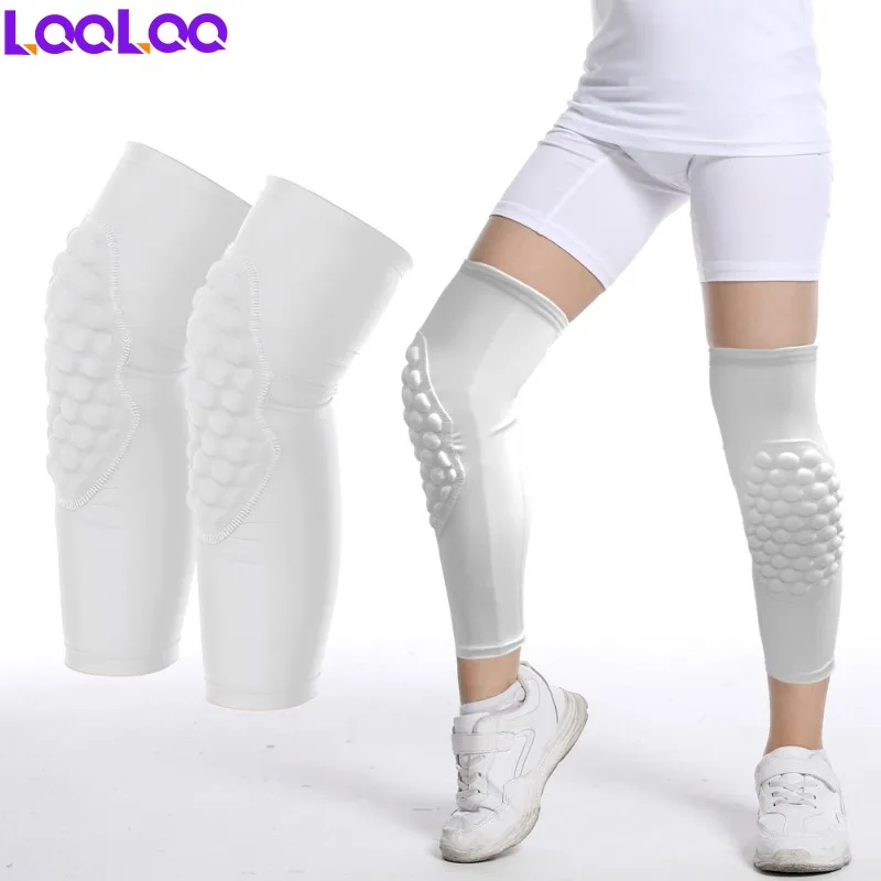 1Pcs Knee Sleeve Compression for Kids Youth 3-12 Years,Leg Protective Knee Padded for Football Basketball Volleyball Baseball