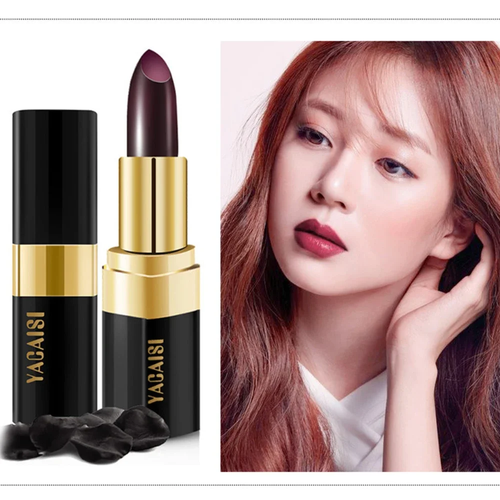 Changing Lipstick Lip Balm Magic Temperature Change Red Creamy Lip Gloss Waterproof Base Makeup Beauty Cosmetic Stick