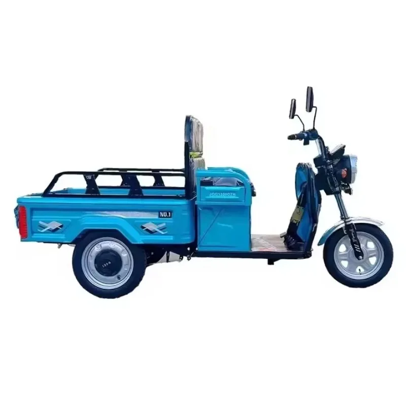 

Transportation tricycle agricultural stall passenger and cargo tricycle