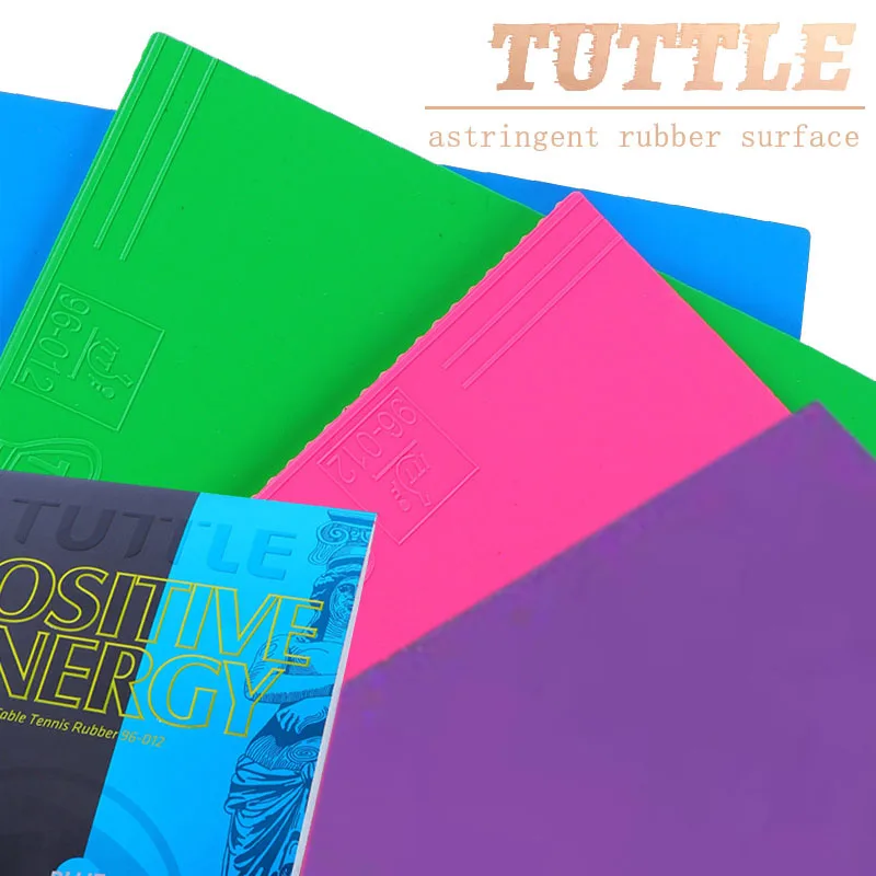 TUTTLE Colorful Table Tennis Rubber, Full-power Rubber, ITTF High Elastic Sponge, Table Tennis Covering