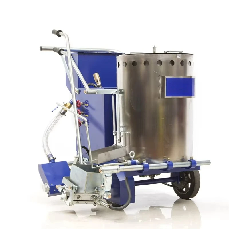 Road Marking Machine Production Factory Hand-pushed Thermoplastic Paint Striping Machine