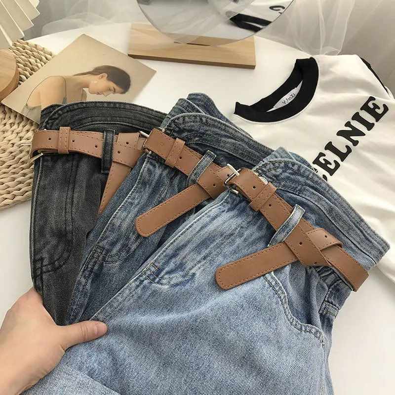 Curled shorts female retro light blue large size fashion summer high waist wide leg denim shorts female loose hot girl