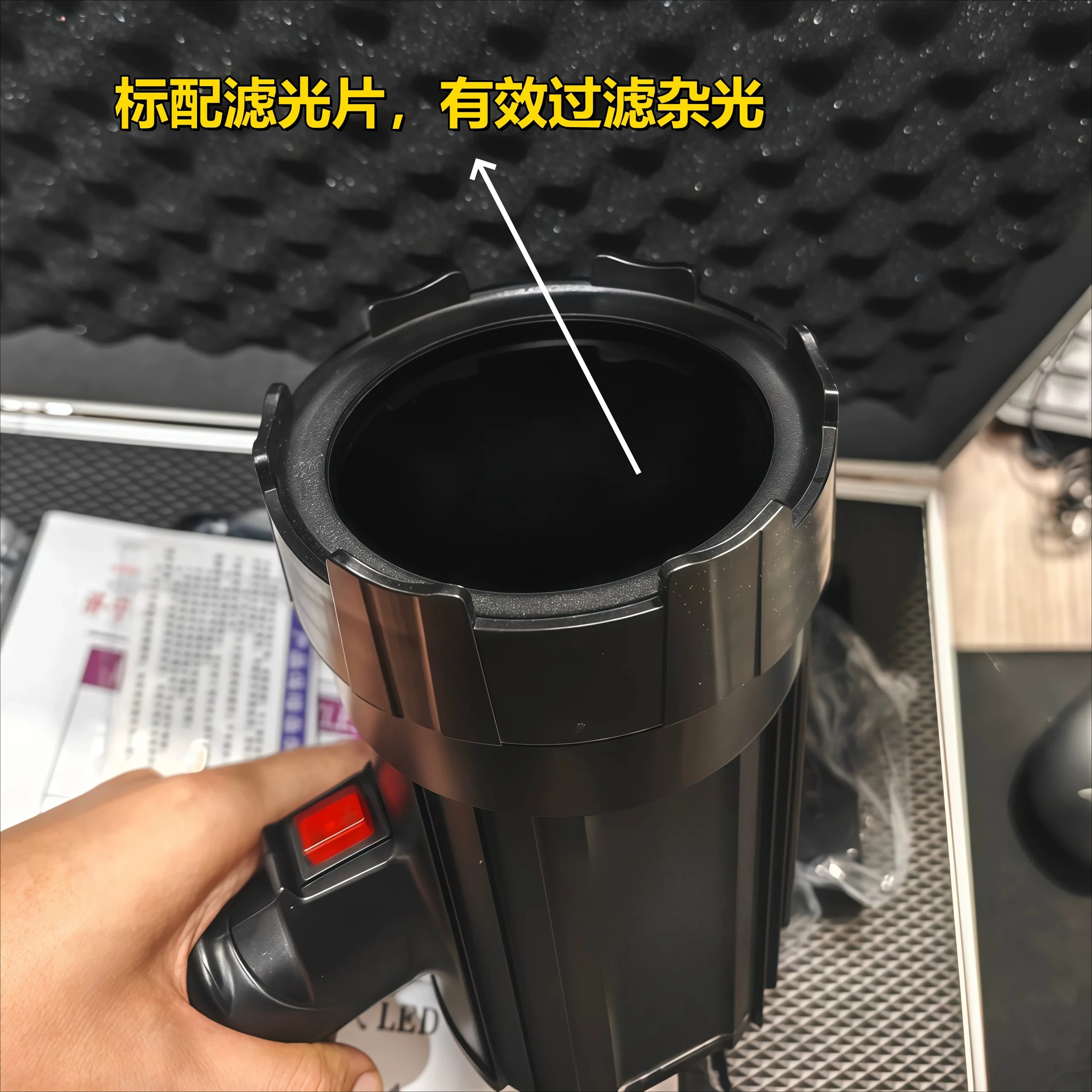 SC100-8K Handheld Black Light For Ultraviolet Flaw Detection Light Fluorescent Inspection Lamp