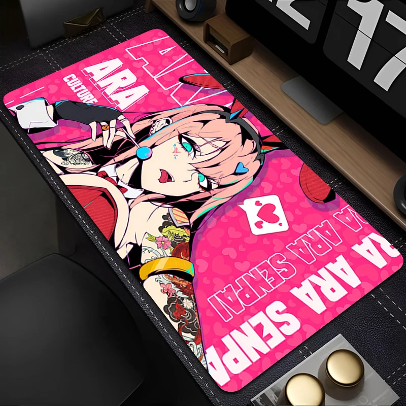 Anime Girl Design Śliczna podkładka pod mysz Gamer Company Podkładka na biurko Akcesoria do gier Antypoślizgowa podkładka pod laptopa Podkładka pod mysz Biuro Kawaii Mata stołowa