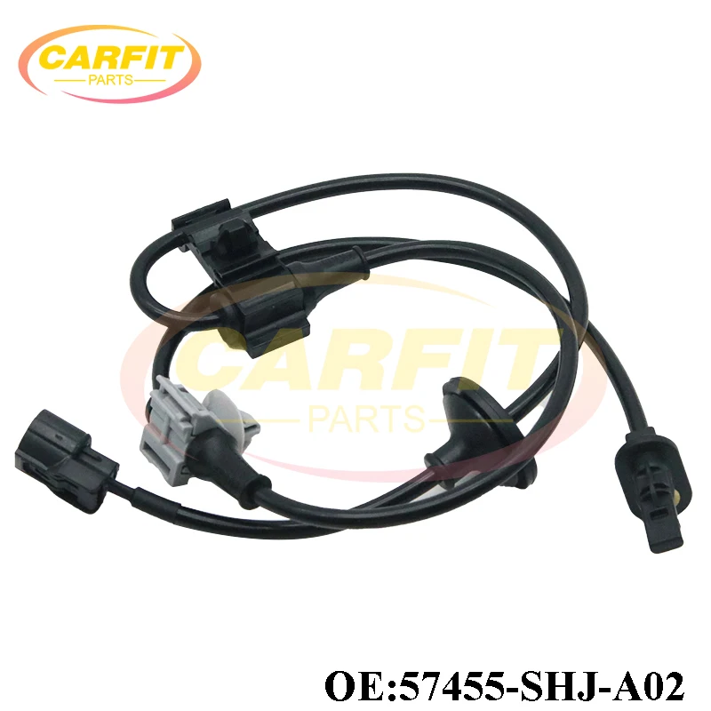 High Quality New OEM 57455-SHJ-A02 57455SHJA02 Front Left ABS Wheel Speed Sensor For Honda Odyssey 3.5L 2007-2010 Auto Parts