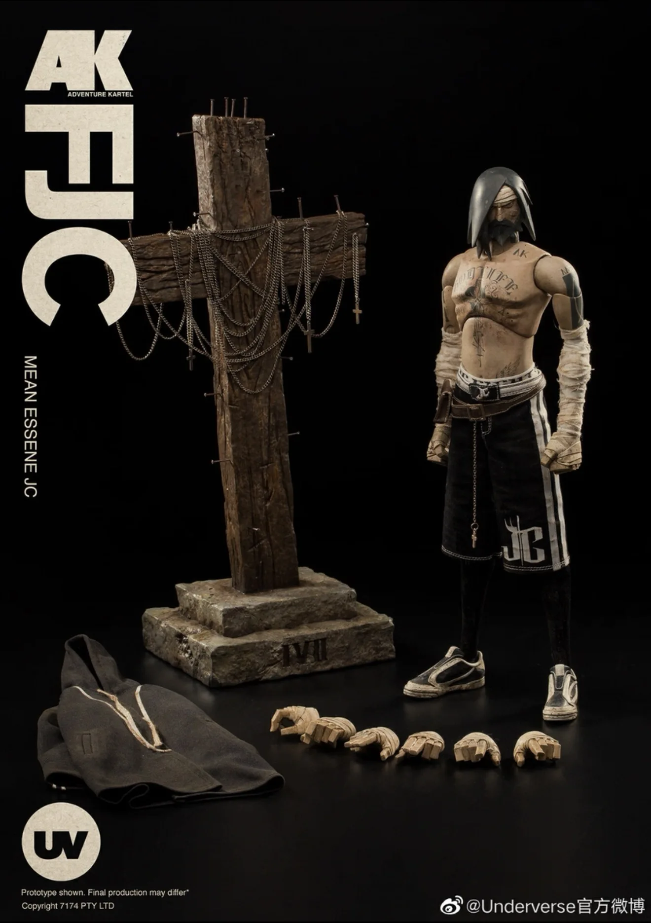 

【MT】Фигурка Underverse ADVENTURE KARTEL MEAN ESSENE JC 1/6