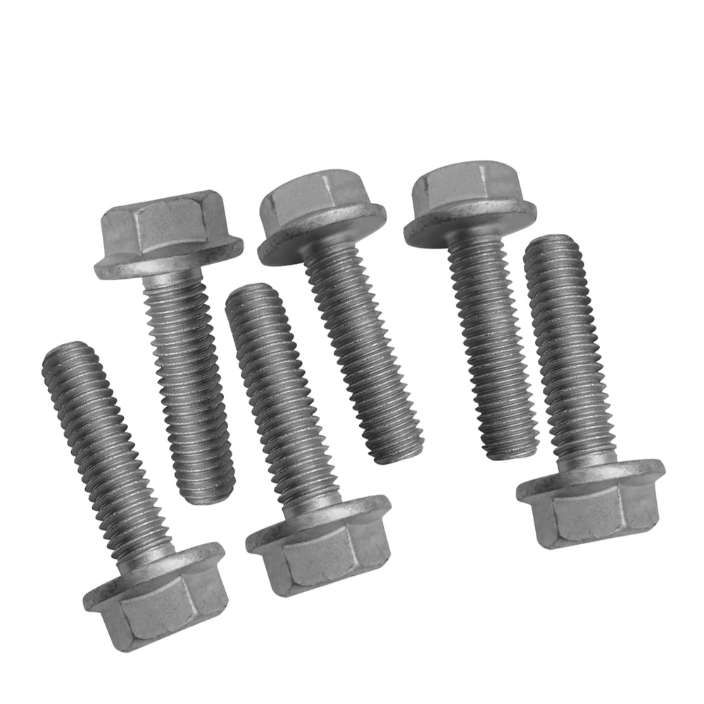 6Pcs Battery hold-down bolt For VW Jetta/syncro Passat Sharan Touran Caddy Campmob Eos Golf Touareg Multivan N0195306