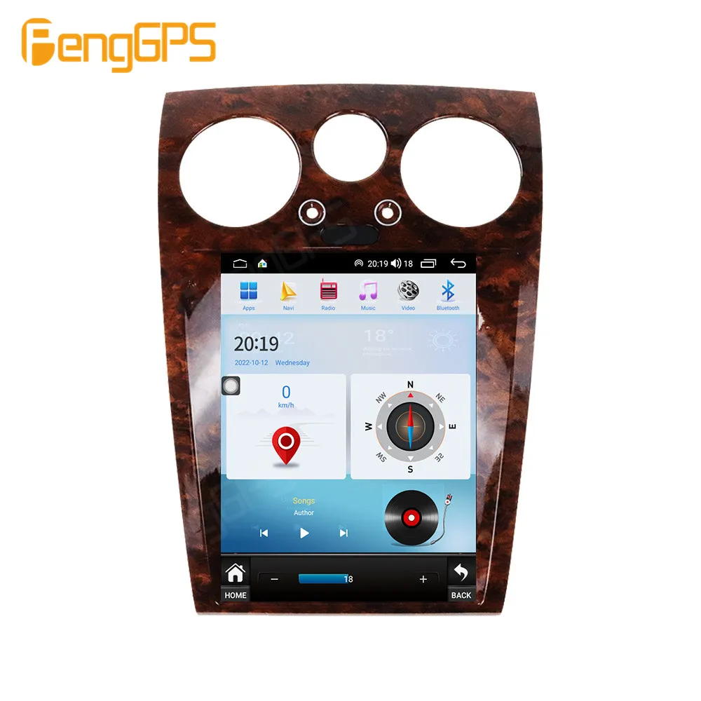 

New Android 13 For Bentley Flying Spur Continental 2005-2012 Car Multimedia Player GPS Radio CarPlay 5G Navigation 8+256GB+360°