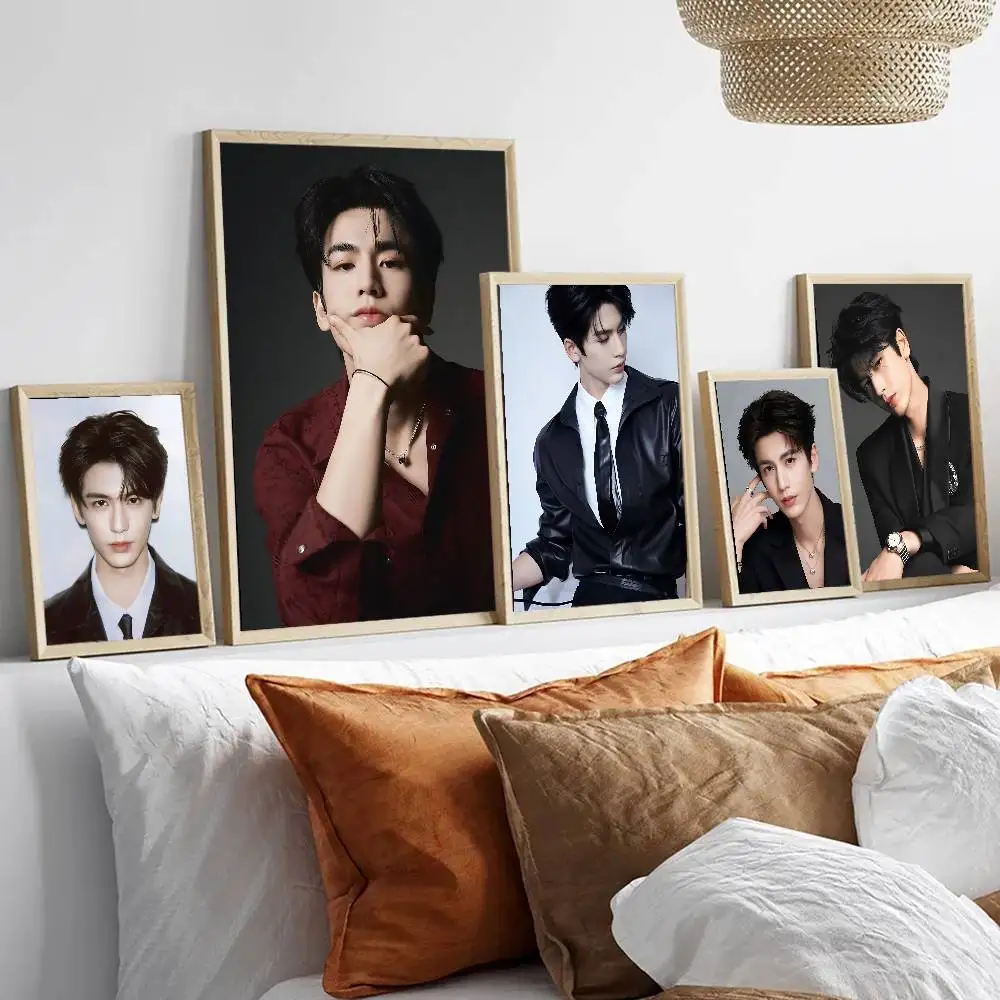 Hot Actor ZhangLingHe Classic Vintage Posters Vintage Room Home Bar Cafe Decor Nordic Home Decor