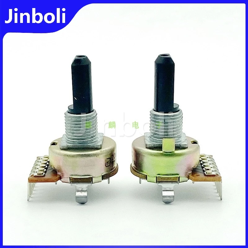 1PCS R161 Type 20KΩC Single Row 6Pins Speaker Amplifier Volume Volume Potentiometer With Center Positioning