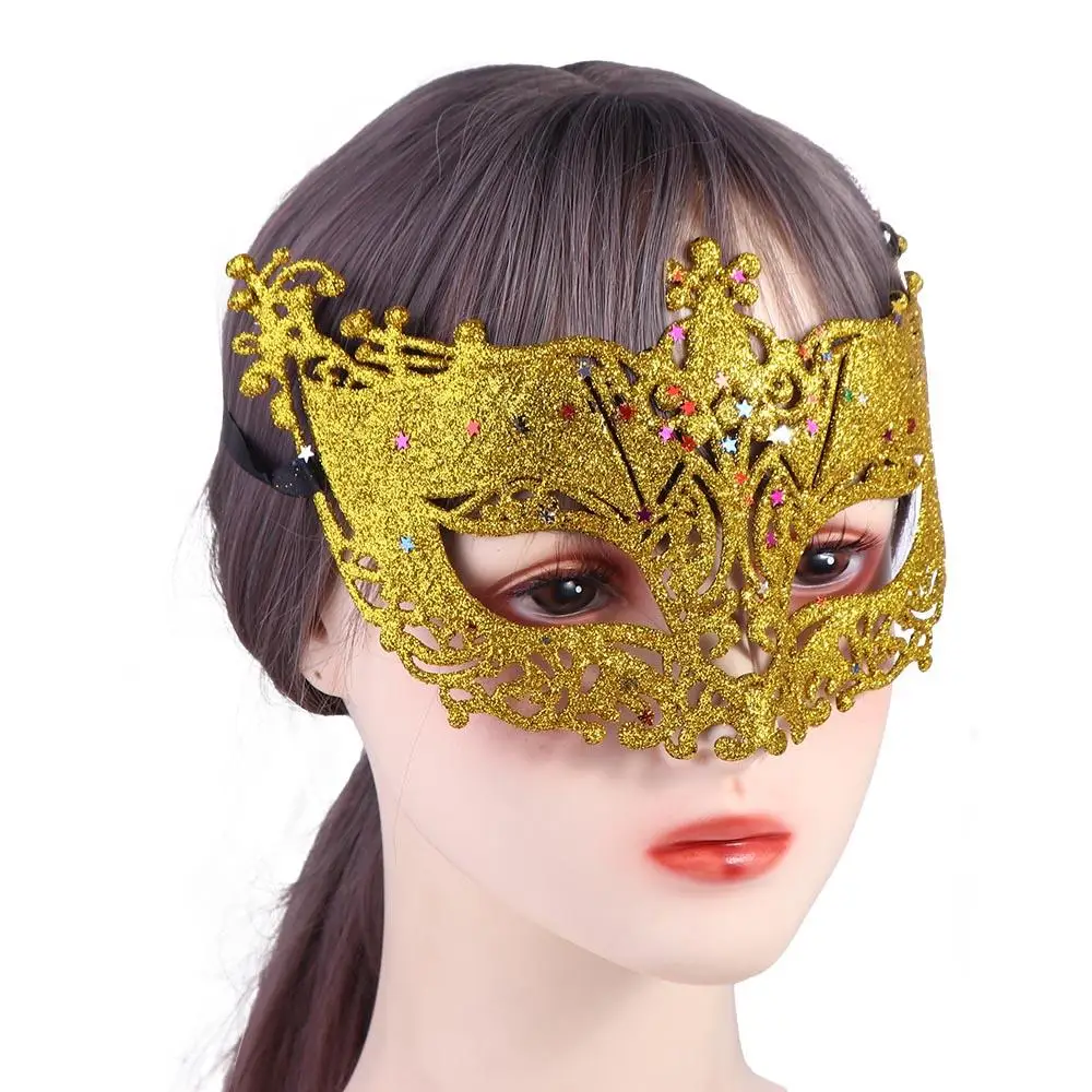 Para menina máscara facial traje máscara de olho presente cosplay adereços de baile fantasia máscaras de dança máscara de renda máscara de veneza fontes de festa