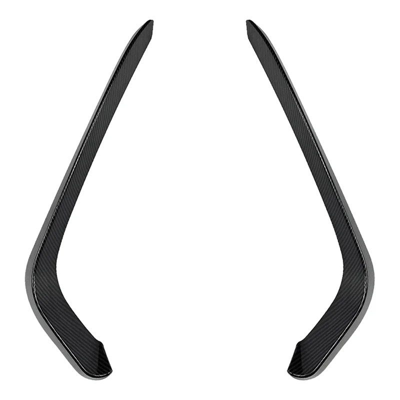 

Powerful 1Pair Front Fog Light Trims Eyebrow Strips For VW Passat B8 2016-2019 Wind Knife Sticker Spoiler Eye Lid Cover Carbon