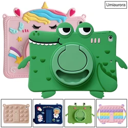 Funda con dibujos animados para tableta Samsung Galaxy Tab S6 Lite, SM-P610, A7, 10,4, SM-T500, T220, A8, 10,5, SM-X200, S7, FE, S8 Ultra, para niños