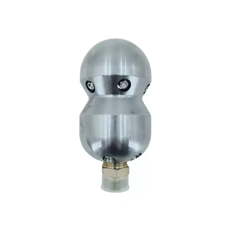 

6.5KG High Pressure Washer 360 Degree Cleaning Nozzle Industry Sewer Pipe Washing Nozzle
