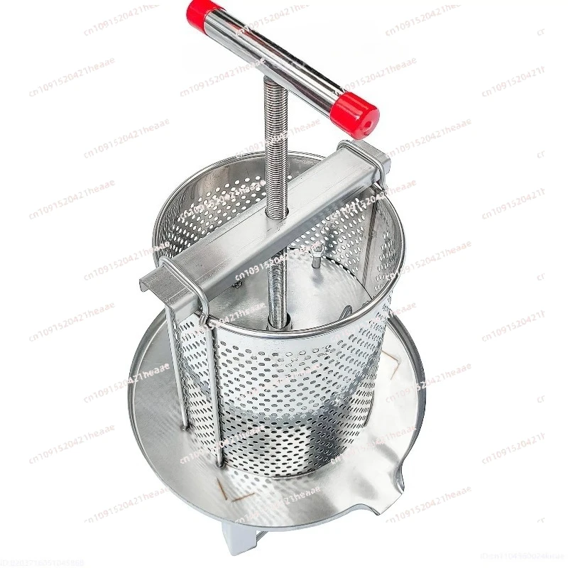 Suitable for , stainless steel spring platen press, honey press, dry choke yogurt filter press