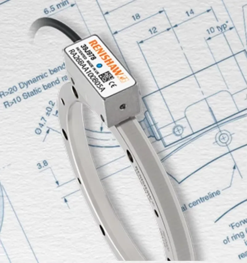 New &   Renishaw RESA30USA075B RESOLUTE Absolute Encoder System with RESA30 Rotary (angle) Ring