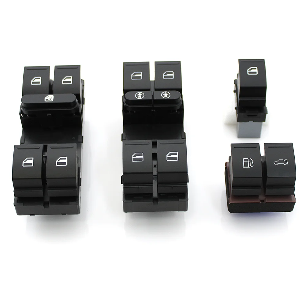 TOUAREG 7L voiture maître interrupteur de commande de fenêtre électrique petit interrupteur couvercle de réservoir de carburant déverrouiller interrupteur de coffre pour VW 2003-2010 7L6959857D