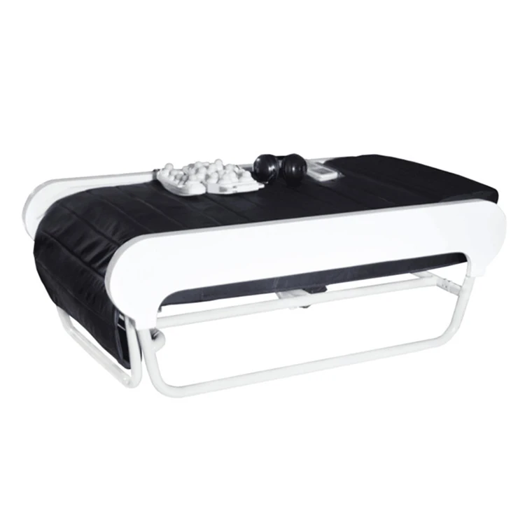 Electric Retractable Portable Full Body Jade Thermal V3 Massage Bed Shiatsu Infrared Thermal Therapeutic Massage Bed