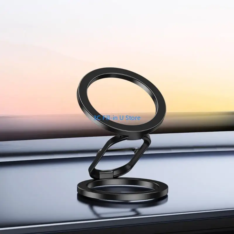 G8TA Double Phone Mount Holder Многофункциональный магнитный телефон Metal & Rubber