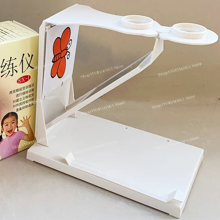

Stereoscope Vision Therapy Kit for Amblyopia Training and Binocular Vision Testing at Home or Clinic Use