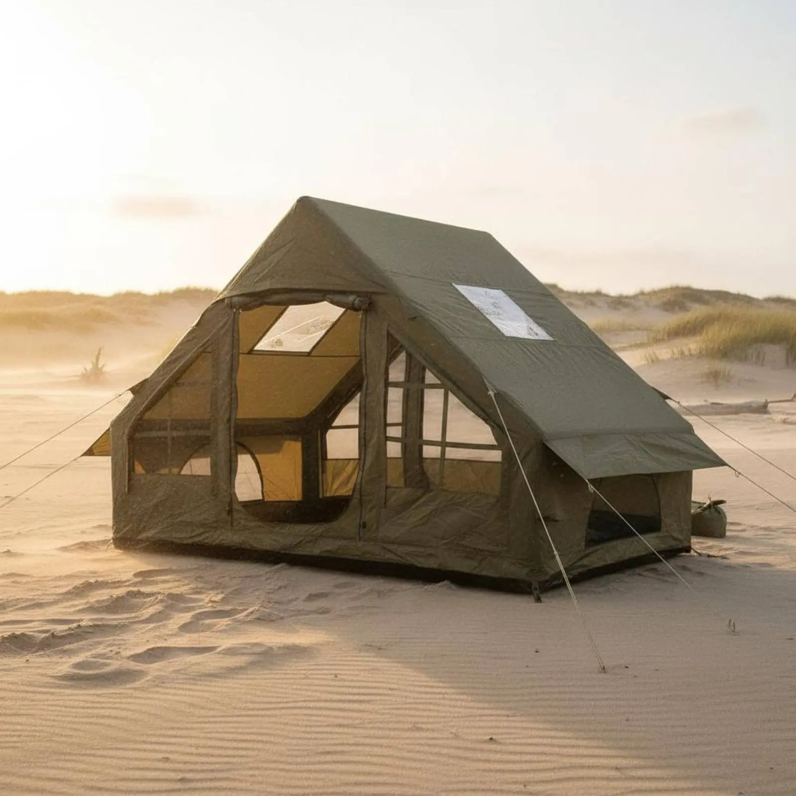 Inflatable Camping Tent Protection Automatic Instant Setup Tent Outdoor Shelter Windproof Waterproof for Beach - view 3