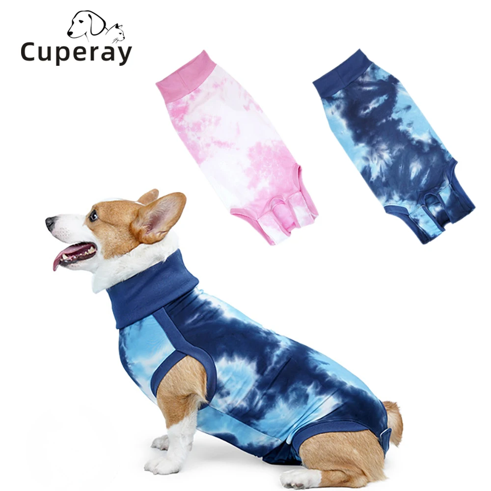 Dog Recovery Suit,Dog Surgical Suit for Abdominal Wounds,Dog After Surgery Recovery Snugly Suit,Prevent Licking Dog Bodysuit