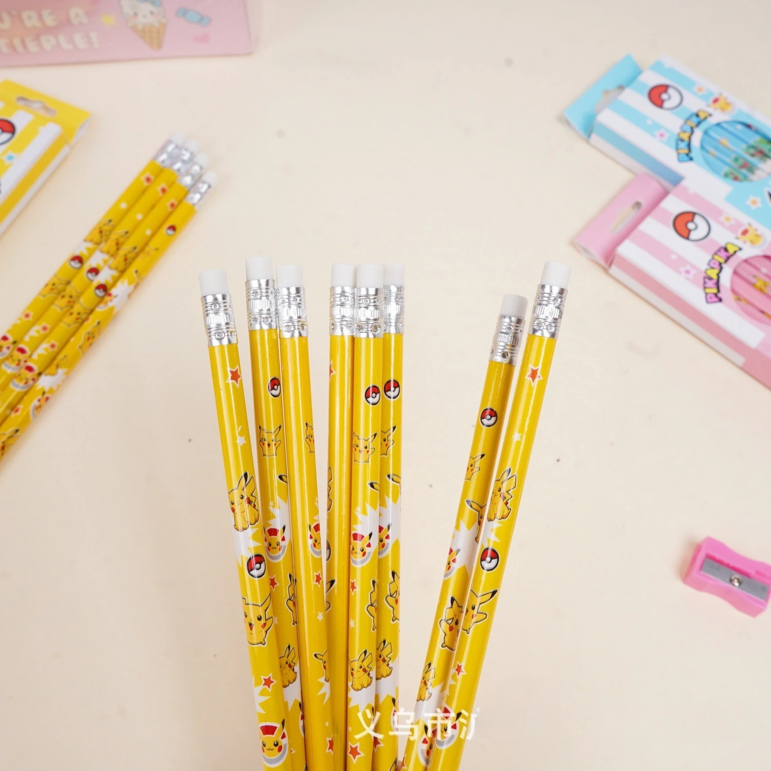 12pcs/set Cool Cartoon Pikaahu - Anime Cosplay Drawing ulasan dan harga