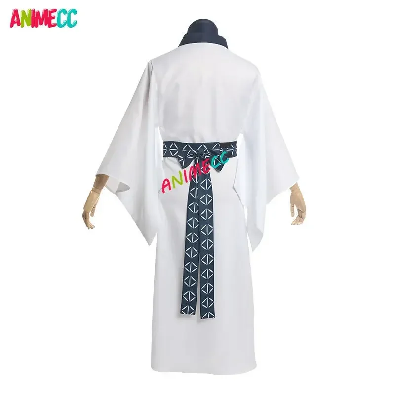 ANIMECC in Stock S-2XL Ryomen Sukuna Cosplay Costume Wig Tattoo Japanese Kimono Fancy Suit Outfit Halloween Carnival Uniform Men