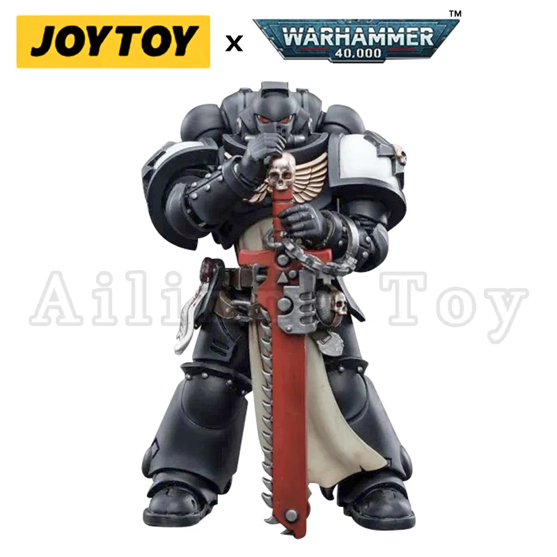 JOYTOY Figurka Akcji 1/18 (4 SZT./ZESTAW) 40K Czarne Templariusze Zespół Krzyżowców Kolekcja Anime Model Militarny