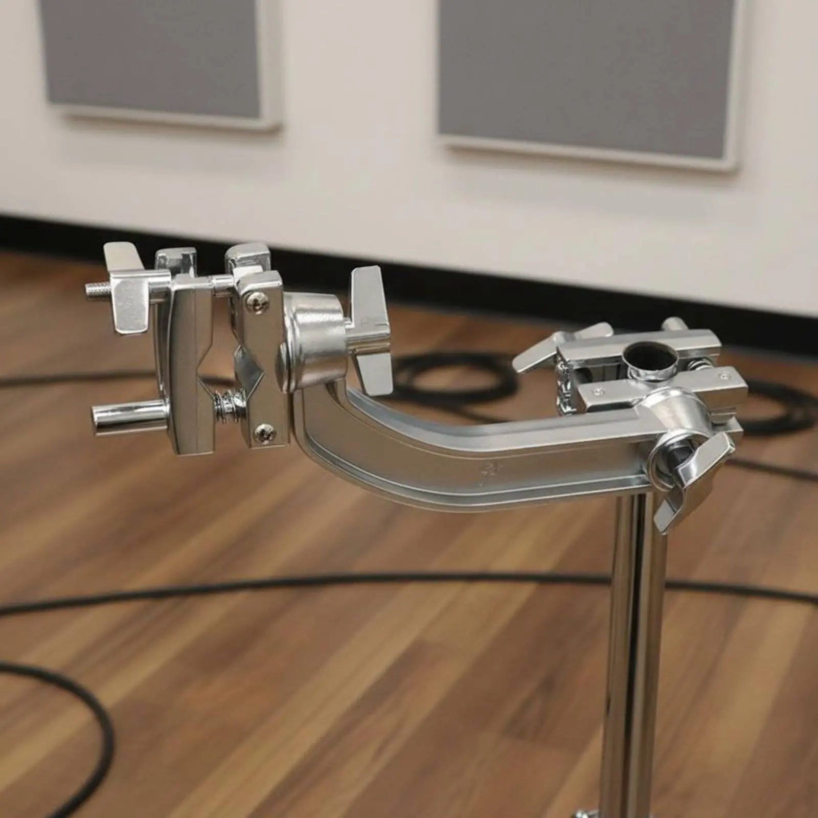 

Drum Set Versatile Clamp Sturdy Duty Percussion Accessory Holder Percussion Mounting Hardware Sturdy Drum Extension Clamp