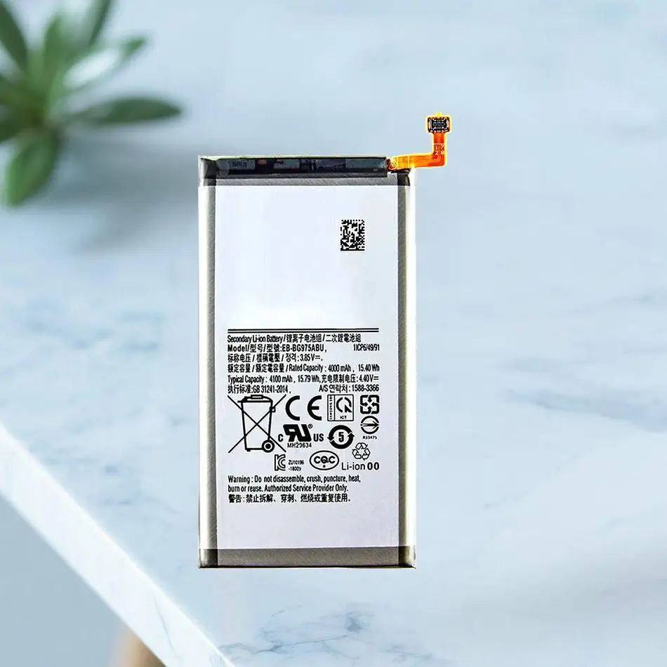 

Аккумулятор мобильного телефона EB-BG975ABU 4100 мАч для Samsung Galaxy S10 Plus S10 + SM-G975F DS SM-G975U W G9750