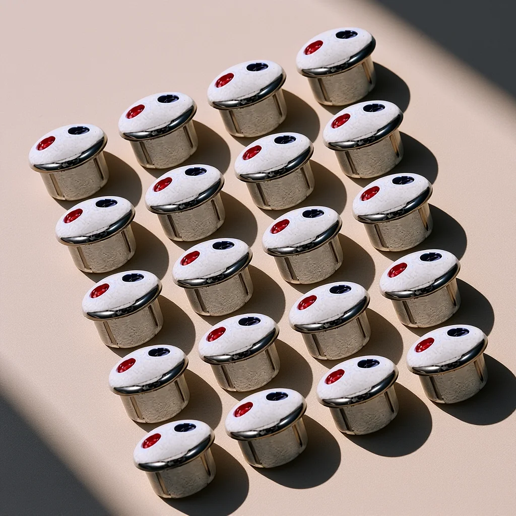 

20 шт. красно-синих колпачков для ручек смесителей, универсальные маркеры температуры для кухонных и ванных смесителей, замена ручек, простая установка