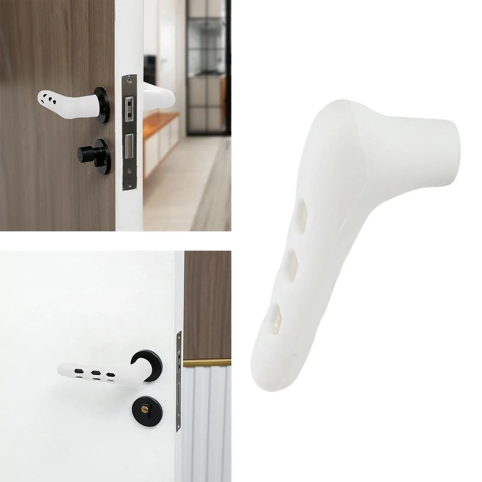 handle for door Protective Cover Silicone Anti Static Noiseless Door Knob Cover