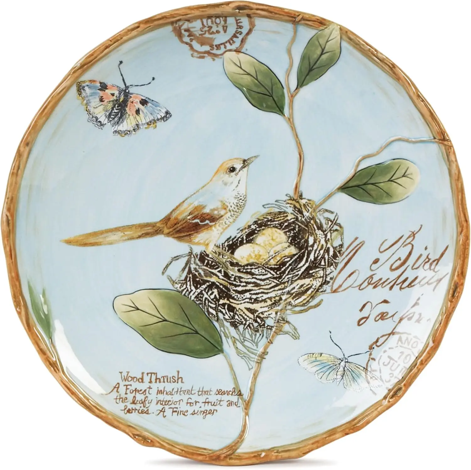 12-częściowy zestaw naczyń Toulouse Blue, serwis dla 4 osób