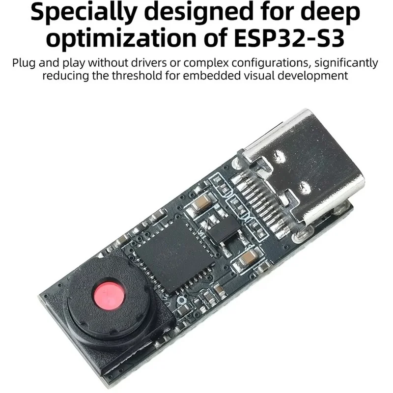 USB Type-C Camera Module for - Development Board 720P 65° FOV 1280x720 1MP Cam Module for ESP32S3 Win 10 11 [To&On-e]