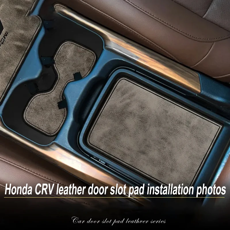 قاعدة أكواب جلدية لـ BYD Seal EK 2022 2023 2024 2025 Ybrid جلدية مضادة للانزلاق كأس حصيرة فتحة الباب وسادة ملحقات الديكور الداخلي