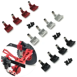 4Pcs WPL C64-1 Metal Front Rear Shock Tower Shock Bracket Mount For 1/16 C64 Toyota Hairakkusu RC Car Aluminum Upgrade Parts