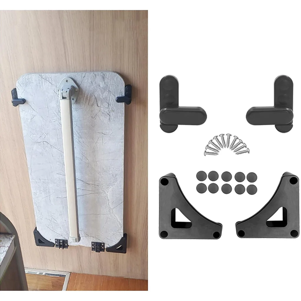 

Auto Hide Table Legs For Car Travel Trailer RV Supplies Complete Table Board Buckle Trailer Folding Outdoor Table Cabinet Tools